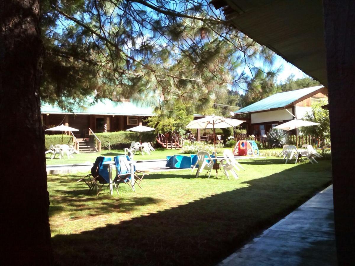 Club Tejamaniles Hotel Los Azufres Bagian luar foto