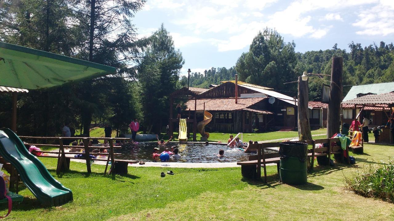 Club Tejamaniles Hotel Los Azufres Bagian luar foto