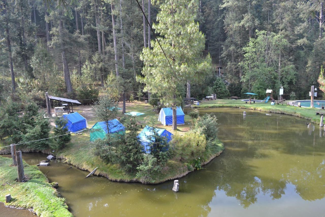 Club Tejamaniles Hotel Los Azufres Bagian luar foto
