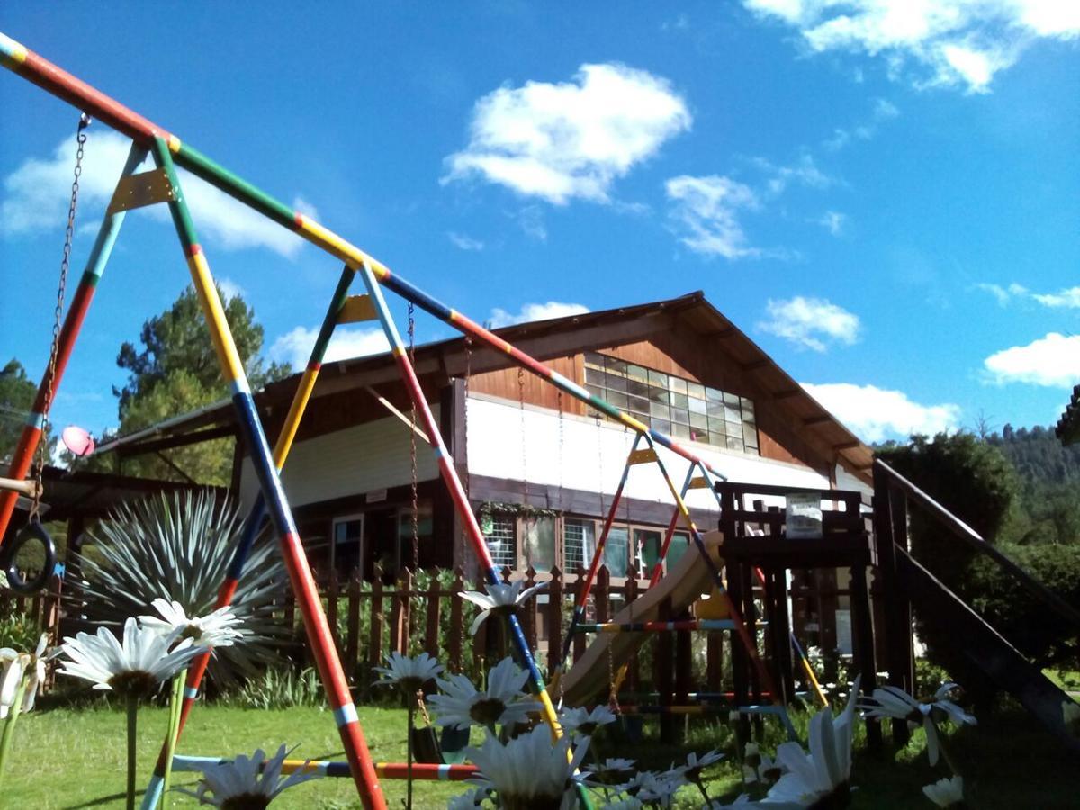 Club Tejamaniles Hotel Los Azufres Bagian luar foto